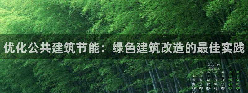 e尊国际客户端：优化公共建筑节能：绿色建筑改造的最佳实践